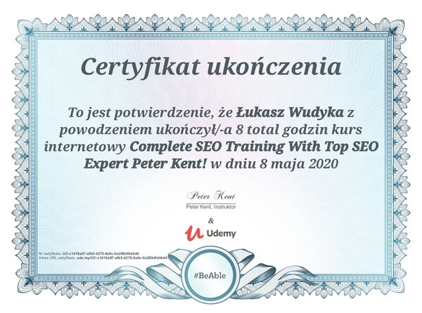 Complete SEO Training With Top SEO Expert Peter Kent.